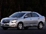 Automobil Chevrolet Cobalt sedan vlastnosti, fotografie