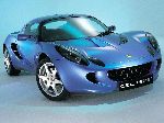 Automobilis Lotus Elise roadsteris charakteristikos, nuotrauka