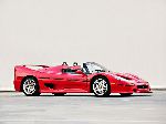 Автомобиль Ferrari F50 роудстер сипаттамалары, фото