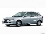 Automobiel Mazda Familia foto, kenmerken