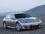 Automobil Porsche Panamera fastback egenskaber, foto