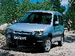 Automobile Peugeot Partner minivan characteristics, photo