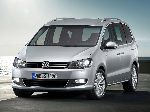 Automobil (samovoz) Volkswagen Sharan monovolumen (miniven) karakteristike, foto