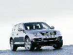 Bíll Volkswagen Touareg utanvegar einkenni, mynd