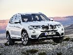 Auto BMW X3 offroad omadused, foto