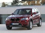 Auto BMW X3 offroad omadused, foto